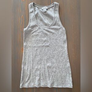 Tommy Bahama Grey Ribbed Tank Top